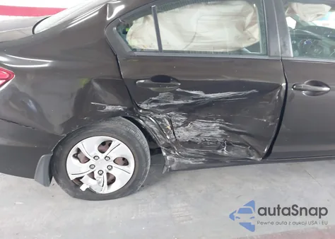 2013 Honda Civic Lx from USA, damaged, VIN 2HGFB2F57DH533968